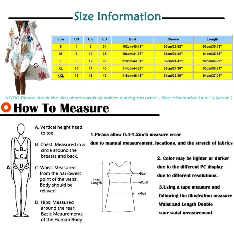 Beach Dress Bikini Cover-Up Women 2025 Bohemian Printed Beachwear Robe V-Neck Long Sleeve Swim Wear Cover Ups Loose Sundress